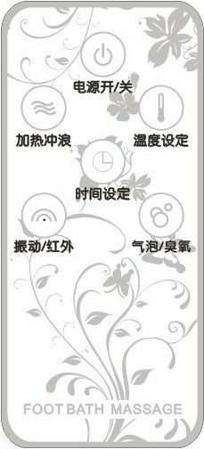 【足浴盆红外线遥控器.足浴器.洗脚盆红外遥控器.足疗机遥控器(图)】价格,厂家,图片,其他影音电器配附件,深圳市炫锋电子-