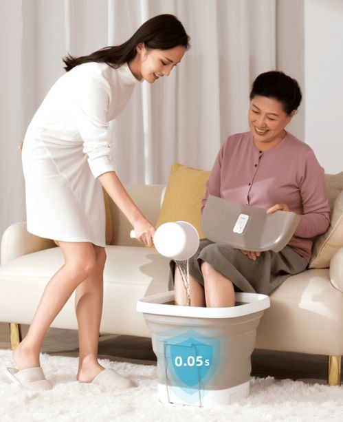 在家尽享至尊足疗SPA 便捷折叠设计,呵护双腿双脚